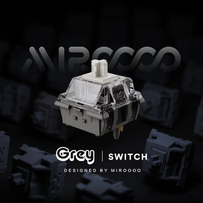 HMX Grey linear switch (10PCS)