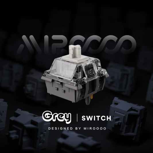 HMX Grey linear switch (10PCS)