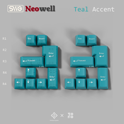 [Group-Buy] SWG Neowell ABS Keycap Set