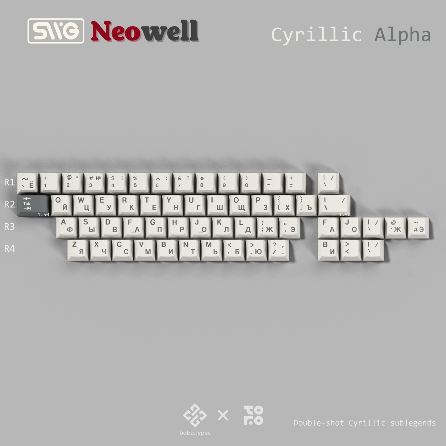 [Group-Buy] SWG Neowell ABS Keycap Set