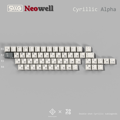 [Group-Buy] SWG Neowell ABS Keycap Set
