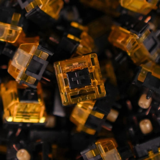 QQ x HMX PEI (Bumblebee) Switches (10PCS)