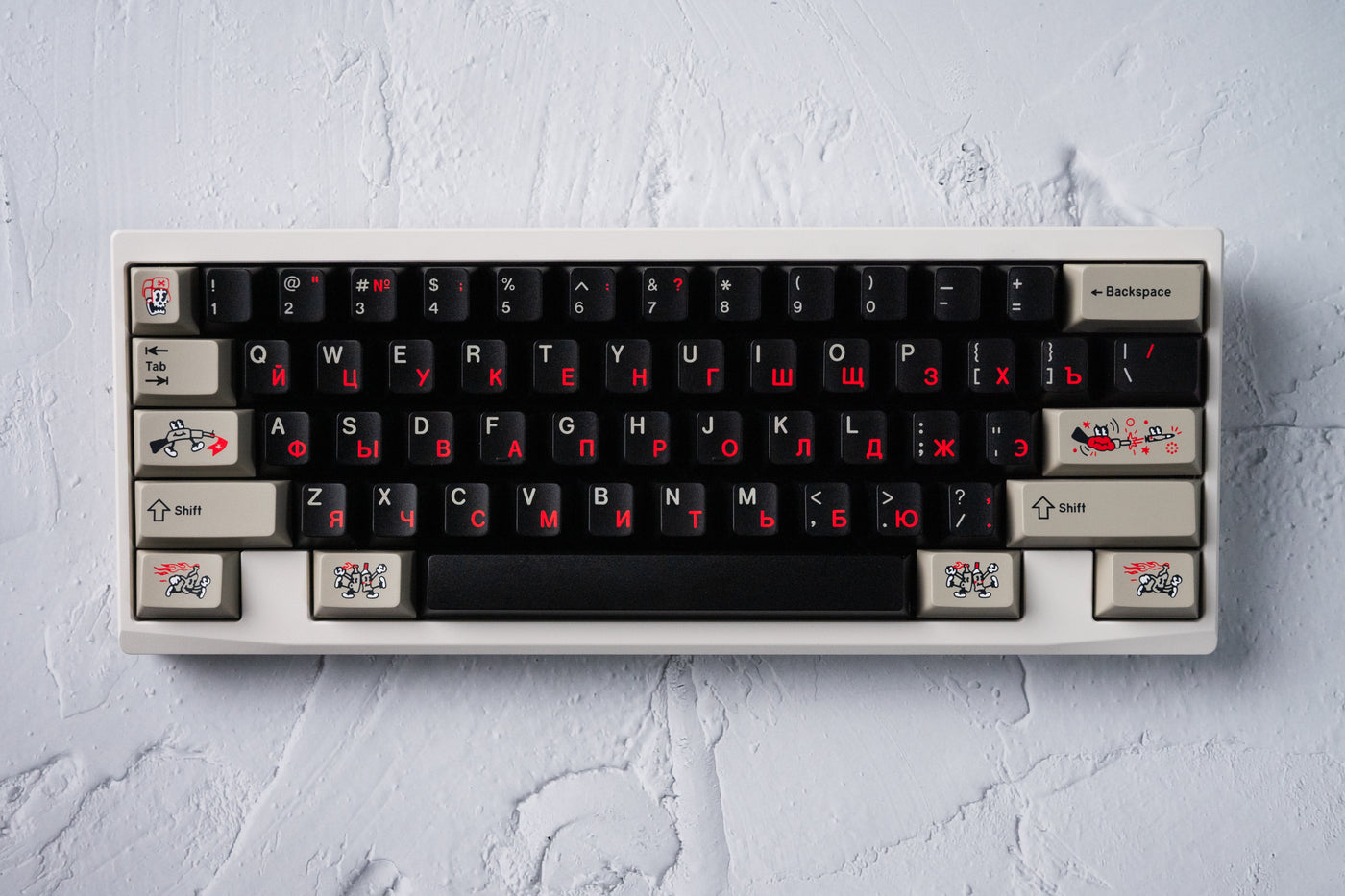 SWG Rubber ABS Keycap Set